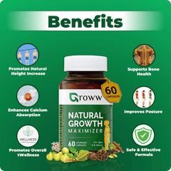 Height Growth Capsule (Advanced Ayurvedic Formula with 100% Results)