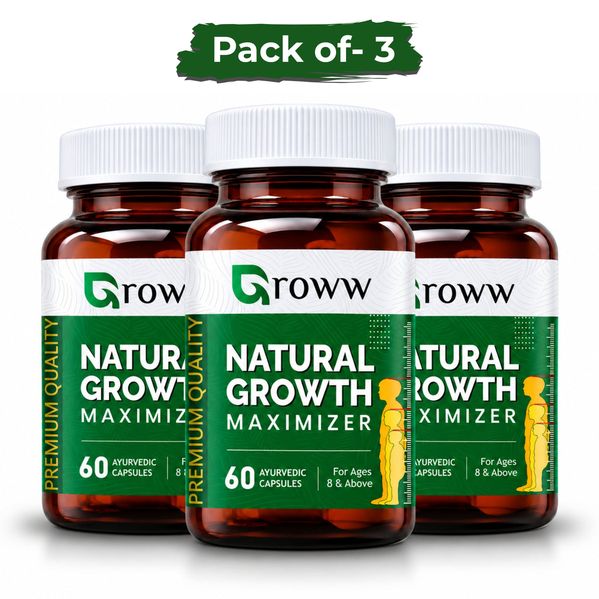 Height Growth Capsule (Advanced Ayurvedic Formula with 100% Results)