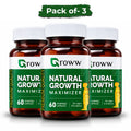 Height Growth supplement (Advanced Ayurvedic Formula with 100% Results) - 3 Bottles