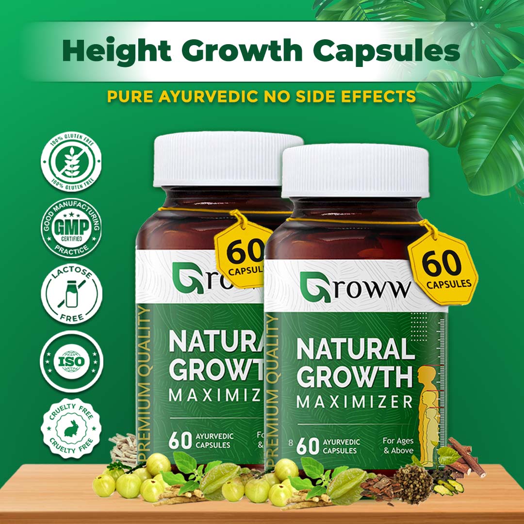Height Growth Capsule (Advanced Ayurvedic Formula with 100% Results)