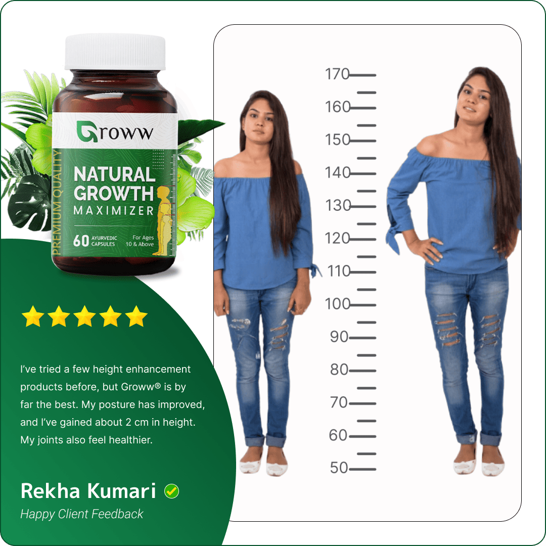 Height Growth Capsule (Advanced Ayurvedic Formula with 100% Results)